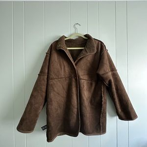 Velvet by Graham and Spencer Reversible Coat. Size L. New with tags on.